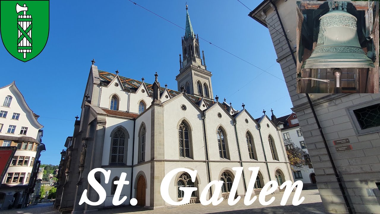 St. Gallen (CH - SG) Glocken der ref. Stadtkirche St. Laurenzen