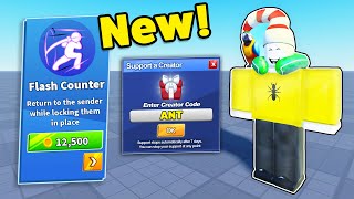 NEW BLADE BALL UPDATE Has NEW ABILITY + CREATOR CODES..