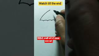 Cute Umbrella Drawing for Beginners ☔💖 Super Easy! #shorts #hoyoverse #drawing