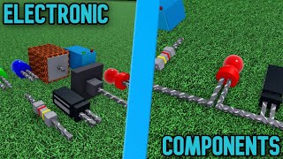 Electronic components tutorial (not all good) in build a boat ROBLOX