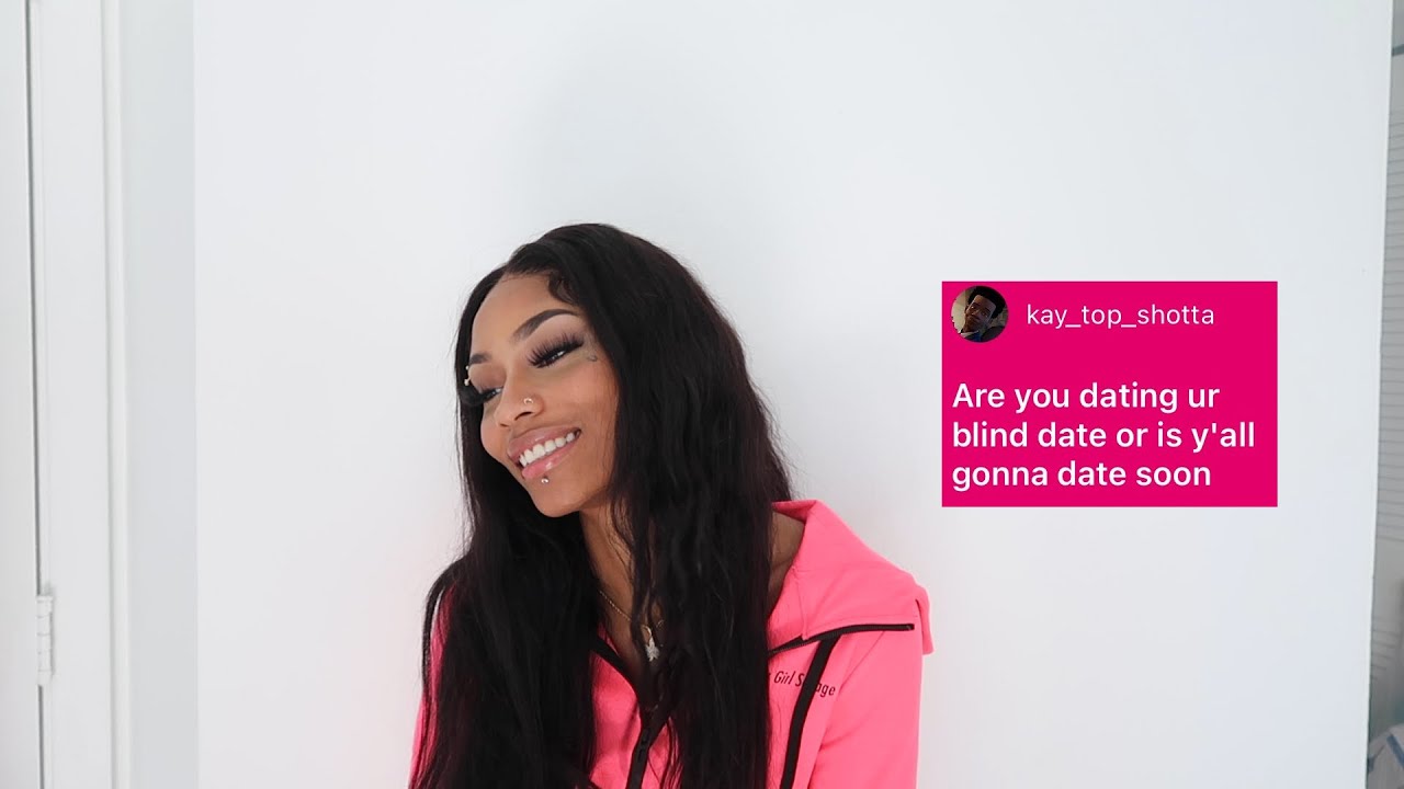 PINKGVNG 💗 Pinky Answers Questions About Blind Date & More😈 1st Video 🥇