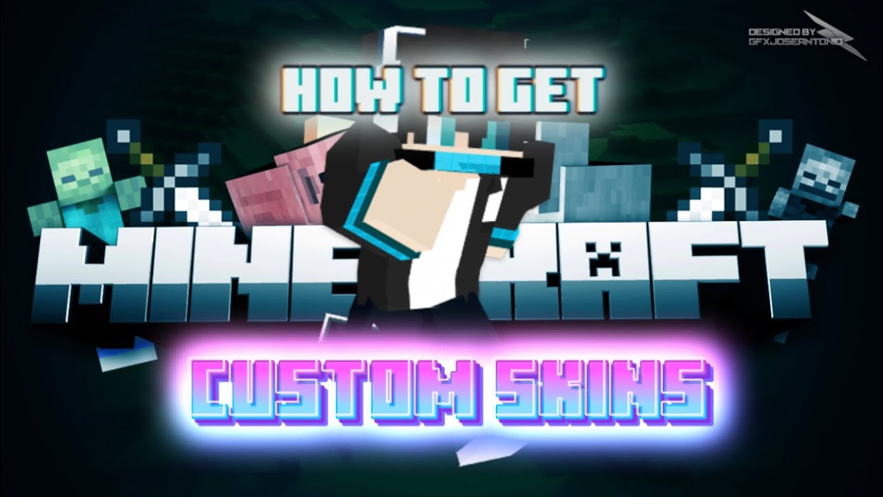 How to get Minecraft Custom Skins - YouTube
