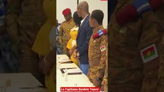 Le Capitaine Ibrahim Traore' #ibrahimtraore #burkinafaso #africanews #africanpolitics