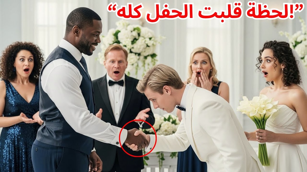 ملياردير يصدم عائلته في زفاف شقيقته… عندما ينادي العريس الضيف الأسود: “أهلاً Boss”!