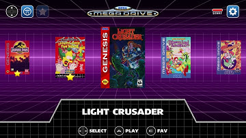 Blast16 - Sega Mega Drive/Genesis mini UI for Raspberry Pi - New layout