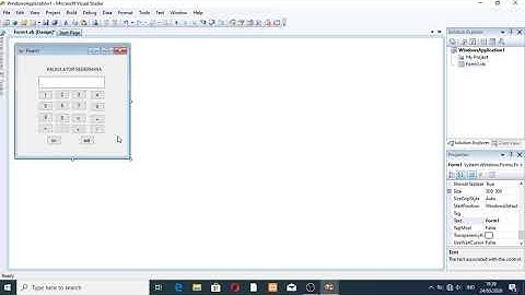membuat kalkulator sederhana dengan VB.NET