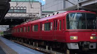 名鉄3500系更新 3503f改+名鉄3150系 3169f(準急中部国際空港行き)神宮前駅 発車‼️