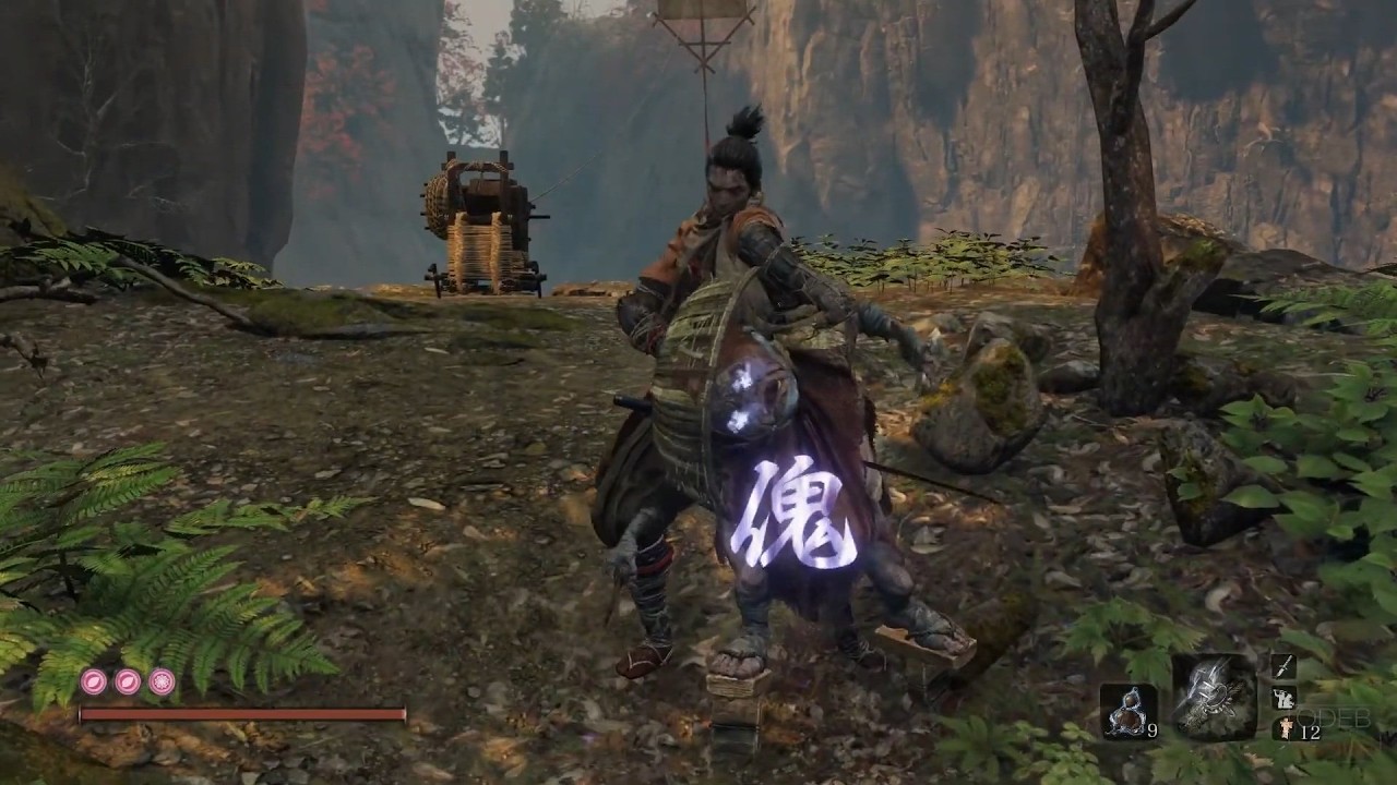 Sekiro Shadows Die Twice - Kite Puzzle Senpou Temple Guide / Solution [1080p 60FPS] (PC)