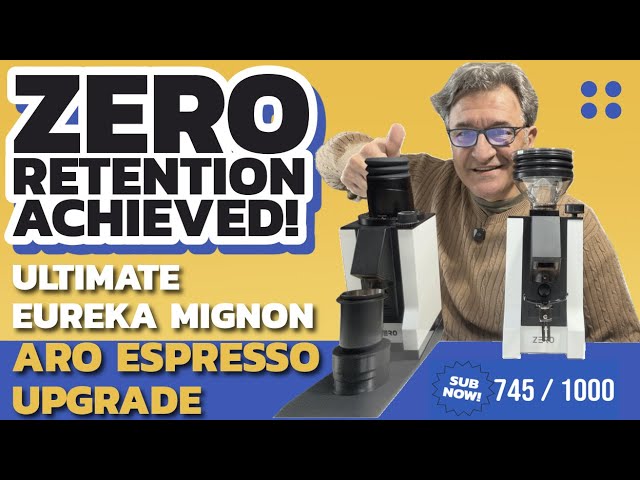 Eureka Mignon Zero: The ULTIMATE ARO Espresso Upgrade! 🛠️ (Part