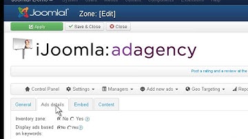 Adding transition ad to Joomla using iJoomla Ad Agency