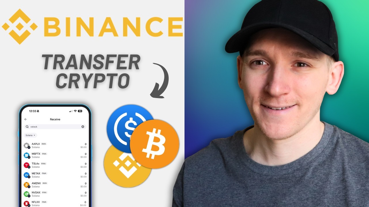 How to Transfer Crypto from Binance to Binance Wallet サムネイル