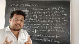 Definition of Economics-Keynes & Samuelson