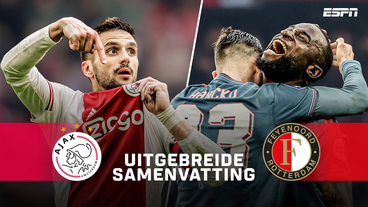 🍿😍 𝐔𝐈𝐓𝐆𝐄𝐁𝐑𝐄𝐈𝐃𝐄 𝐒𝐀𝐌𝐄𝐍𝐕𝐀𝐓𝐓𝐈𝐍𝐆 van 𝐖𝐄𝐄𝐑𝐆𝐀𝐋𝐎𝐙𝐄 𝐊𝐋𝐀𝐒𝐒𝐈𝐄𝐊𝐄𝐑 met 𝐕𝐈𝐉𝐅 𝐆𝐎𝐀𝐋𝐒! | Ajax vs Feyenoord