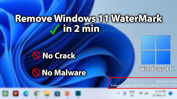 Remove Windows 11 insider Preview Watermark | Evolution copy watermark remove windows 11 TechMatrIX