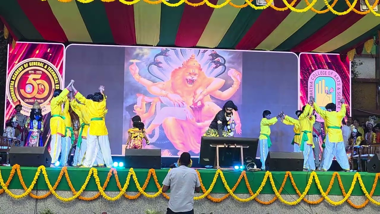 Dasavatharam Dance Performance..Jaruguthunnadhi Jagannatakam. #Dasavatharam #Dance #Viral #Annualday