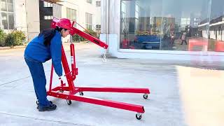 MANUAL HYDRAULIC CRANE