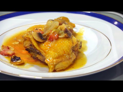 Video: Guiso De Pollo Y Champiñones