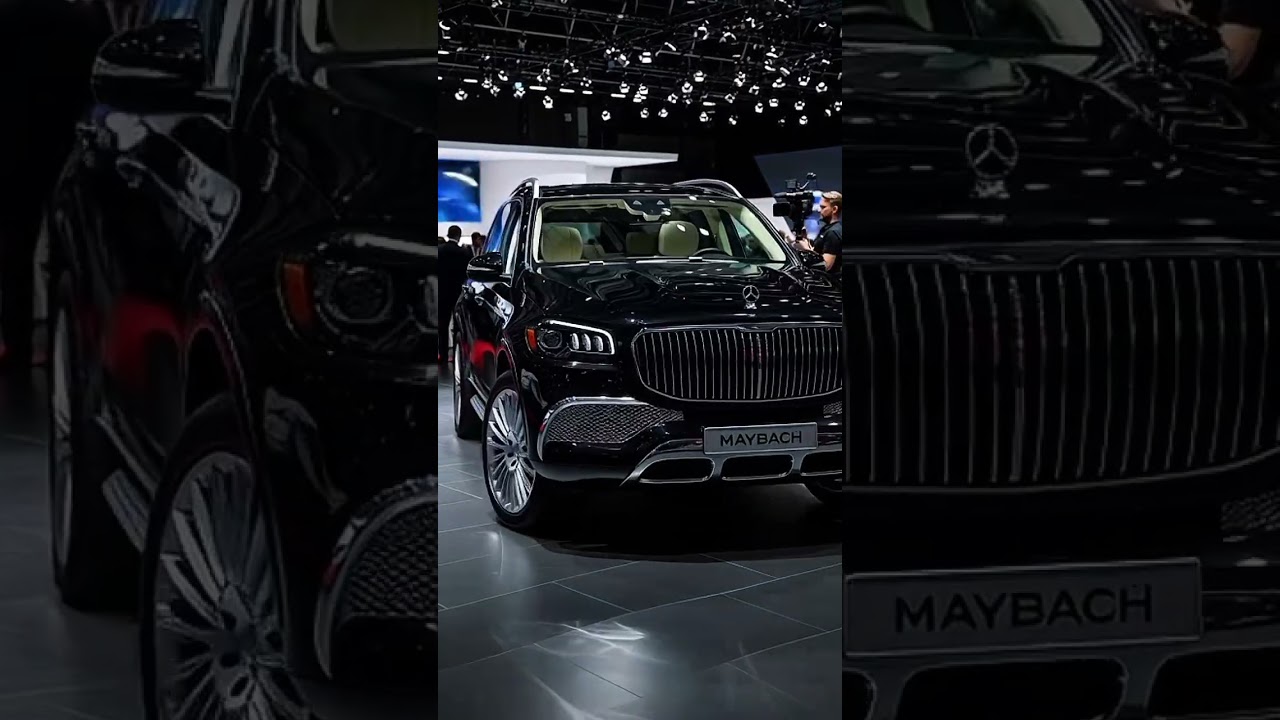 2026 Mercedes-Benz GLS 800 Maybach | Black Luxury 🖤🚗 Beast at Germany Auto Show 🇩🇪✨