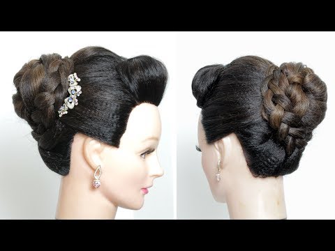 Party Hairstyles For Long Hair Tutorial Easy Updo Youtube