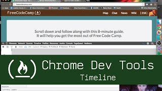 chrome dev tools: timeline tab