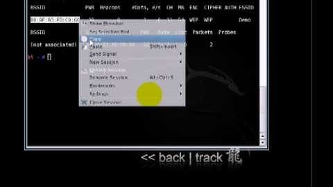 Crack wep with backtrack 3.flv