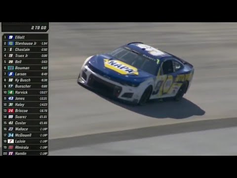 FINAL LAPS OF RACE – FINISH OF 2022 DRYDENE 400 NASCAR CUP SERIES AT DOVER