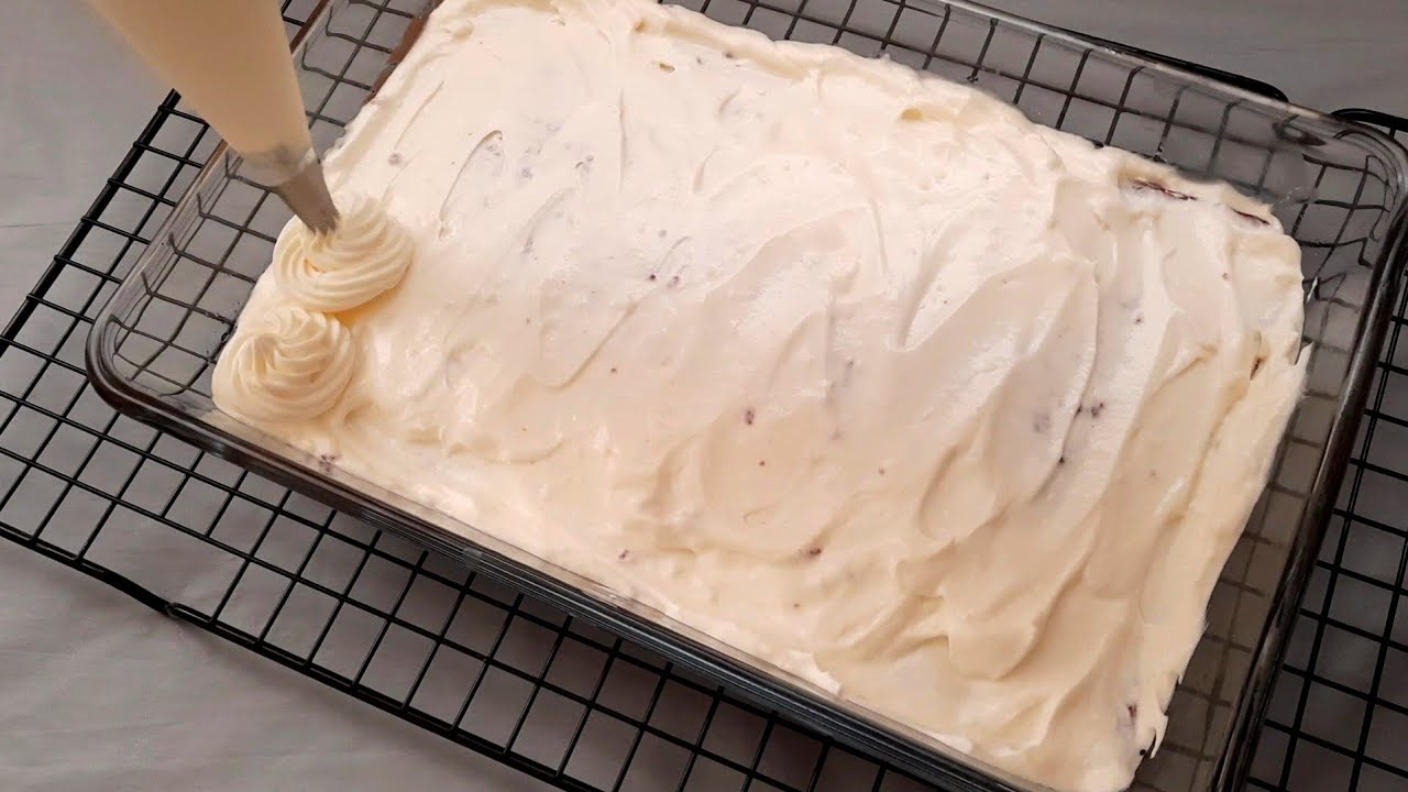 How To Make Cream Cheese Frosting | Cream Cheese Frosting with Dream Whip | Red Velvet Frosting