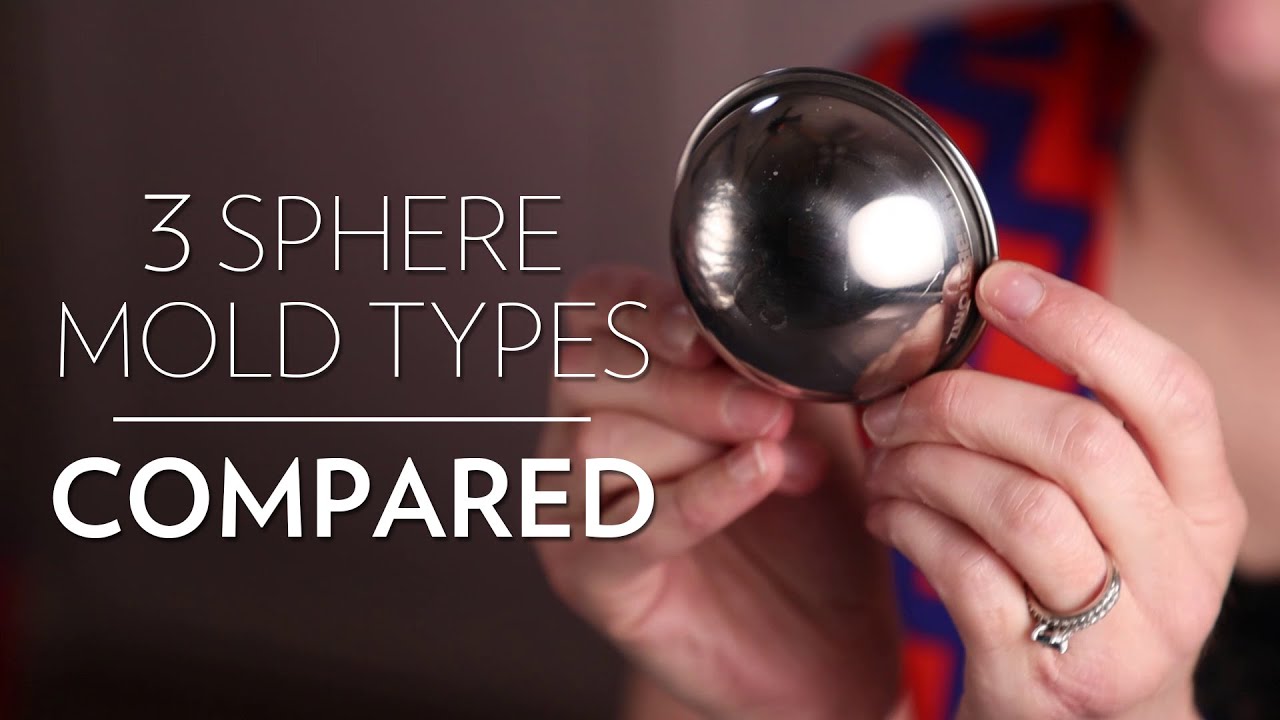 Three Sphere Mold Types Compared – Acrylic, Aluminum, Stainless Steel 