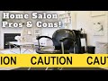 Opening A Home Salon | Home Salon Tour | The Good, The Bad and THE UGLY!