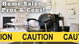 Opening A Home Salon | Home Salon Tour | The Good, The Bad and THE UGLY!