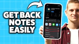 How To Recover Notes App On iPhone 2026 (Step-By-Step Tutorial)