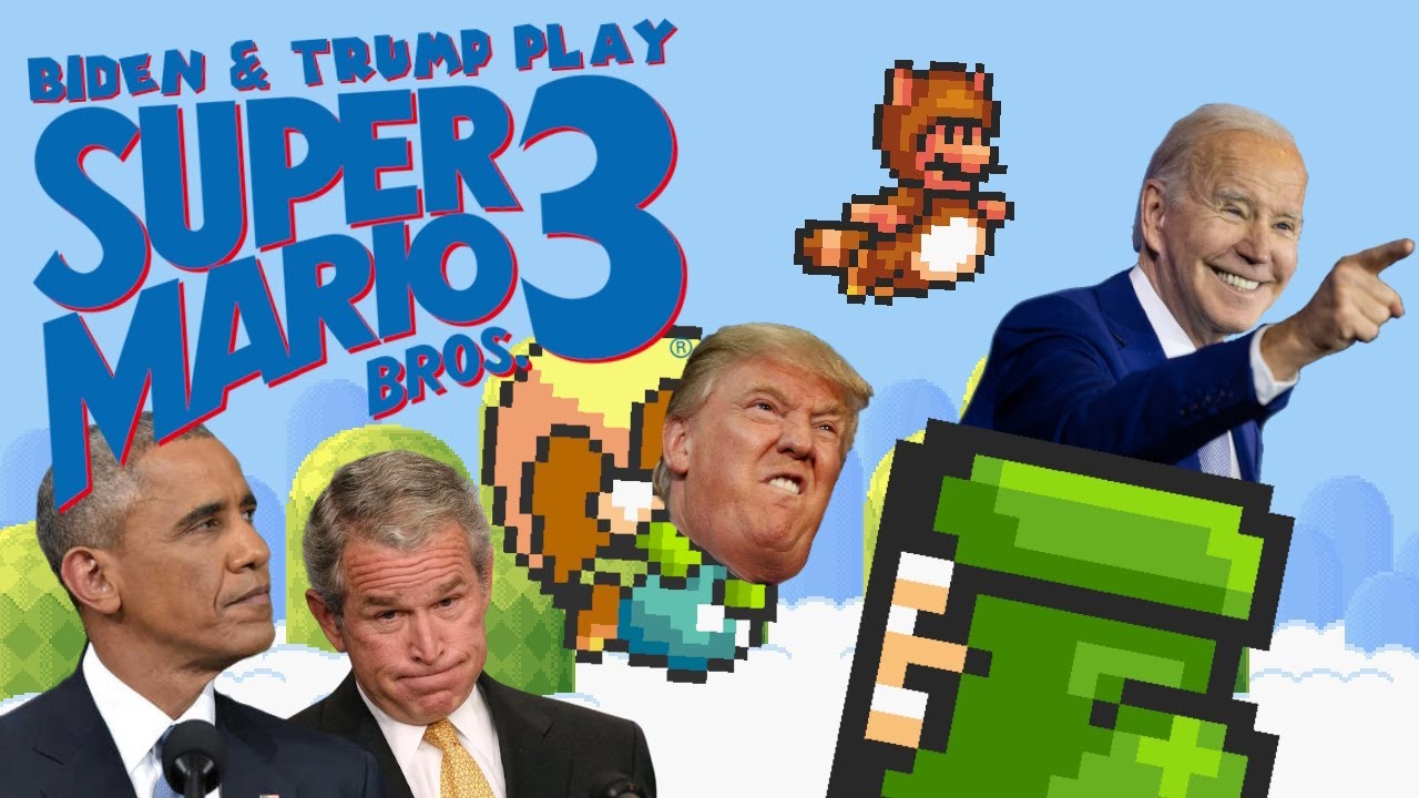 Trump & Biden's Super Mario Bros 3 Challenge