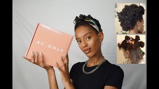 4C Only Product Review On Dense 4C Hair Detailed