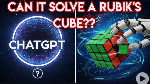 Can Chatgpt solve rubik