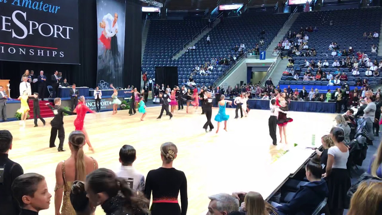 USA dancesport nationals in Utah junior 1 samba