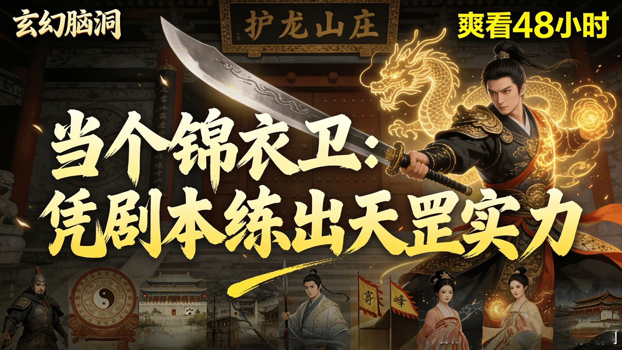 🌈#爽文 《當個錦衣衛：憑劇本練出天罡實力》錦衣衛百戶蘇長青，重生帶劇本，掠奪機緣，掠奪天命主角！掠奪秘笈，奪天地造化，從螻蟻逆襲成令天下震顫的大反派！