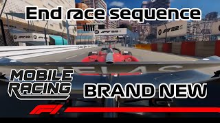End of race sequence | Update 26 | F1 MOBILE RACING screenshot 4