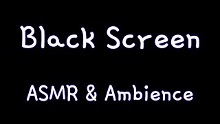 ASMR Black screen   Colossal Thunderstorm  World's Largest Supercell Ambience  Calm Before the Storm
