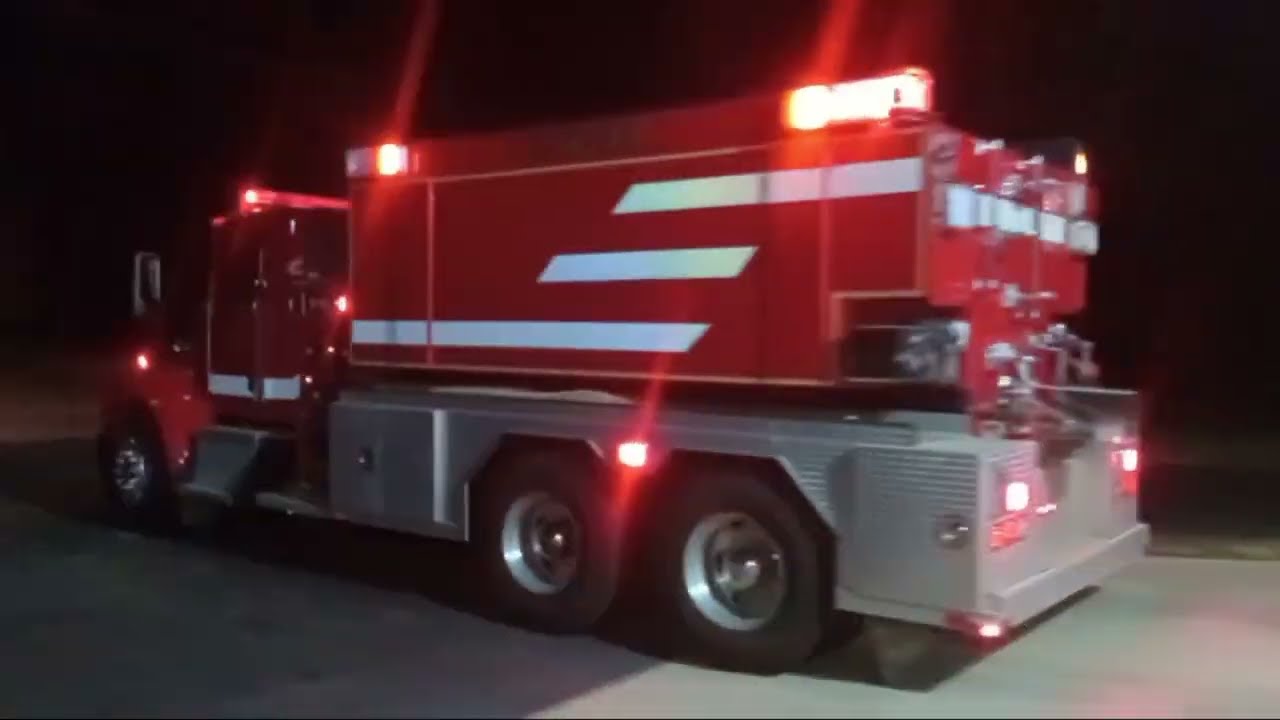 (Screaming Q) Engine 1 Tanker 2 and Rescue 1 Responding 10/3/2025