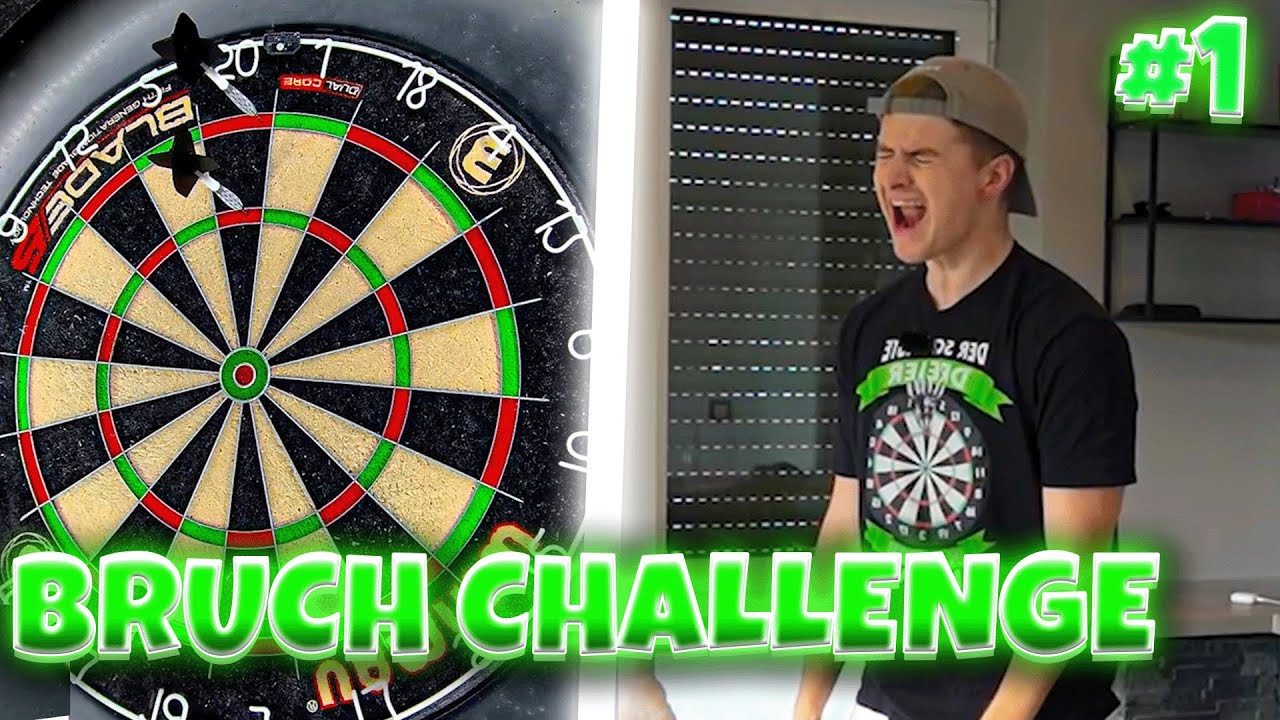 Diese Dart Challenge BRICHT MICH komplett!😡🎯 Dart Bruch Challenge #1
