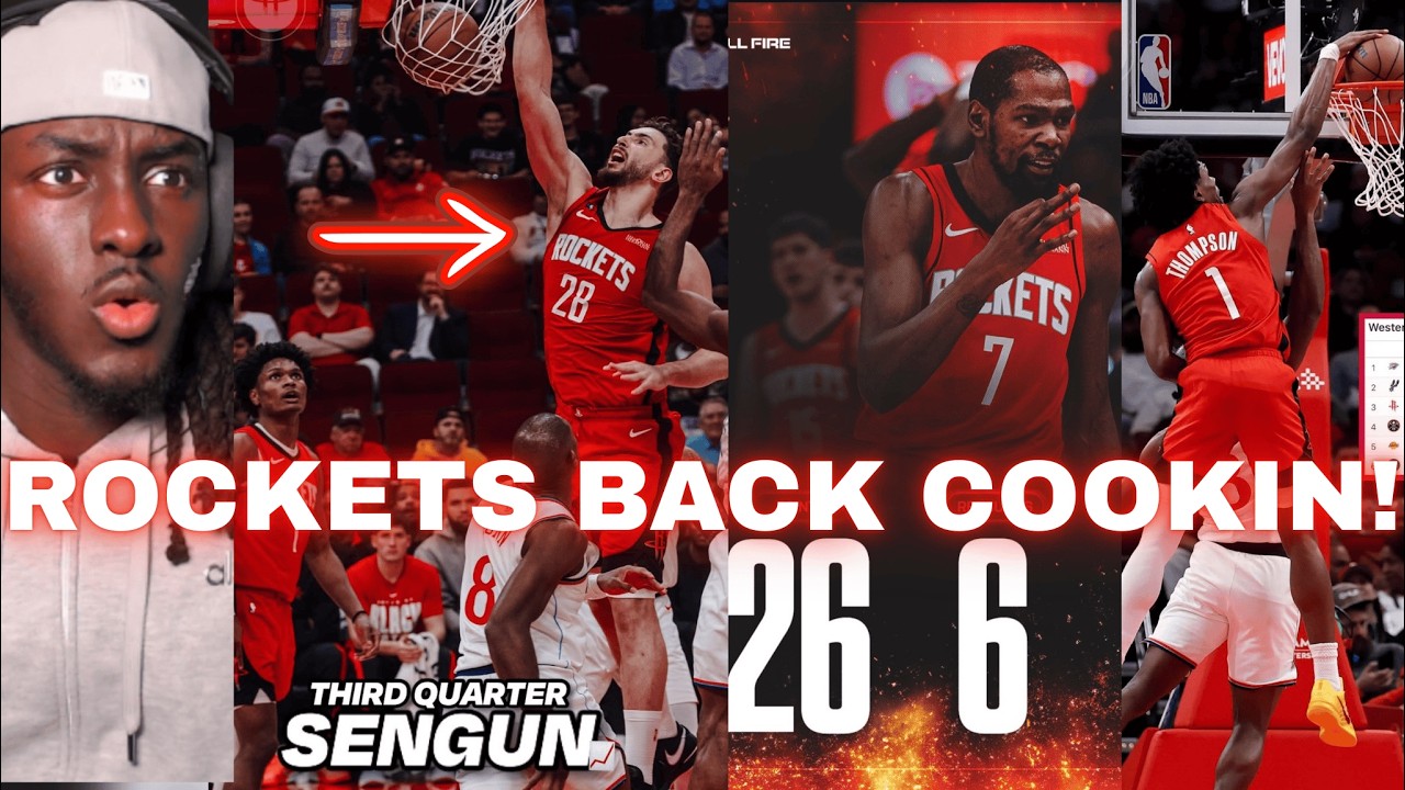 Houston Rockets Heating Up ROCKETS ARE HEATING UP!! Rockets Vs Clippers Highlights Reaction - YouTube