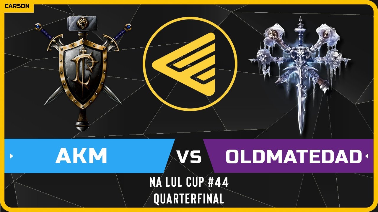 WC3 - [HU] AKM vs OldMateDad [UD] - Quarterfinal - B2W NA LUL Cup #44 ...