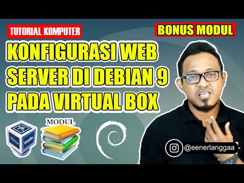 KONFIGURASI WEB SERVER DI DEBIAN 9 DI VIRTUAL BOX - YouTube