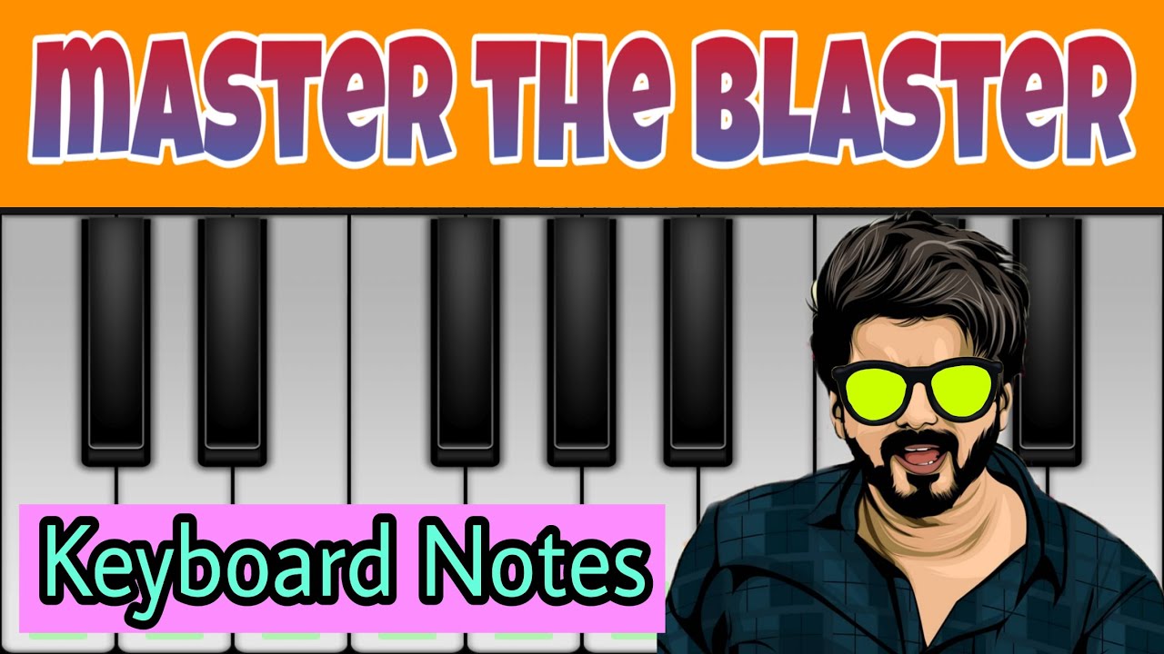 Master The Blaster Keyboard Notes Master JD's Ringtone Piano Tutorial YouTube