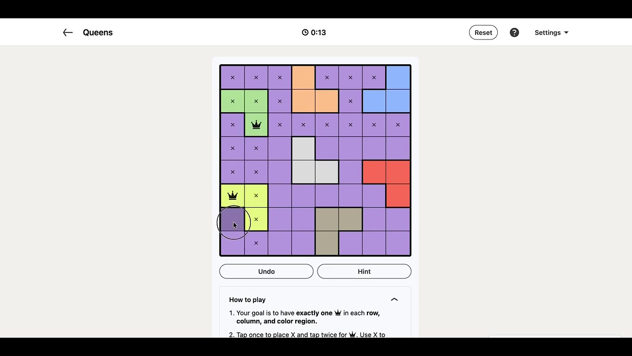 LinkedIn Queens Answer Today | 14 July 2026 - Puzzle #805