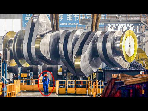 German Enormous Crankshaft