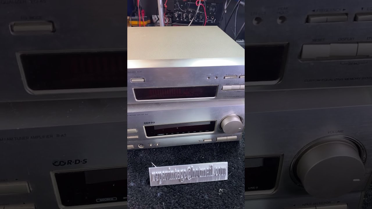 Onkyo A7 amplifier troubleshoot - Vintage // Vinyl