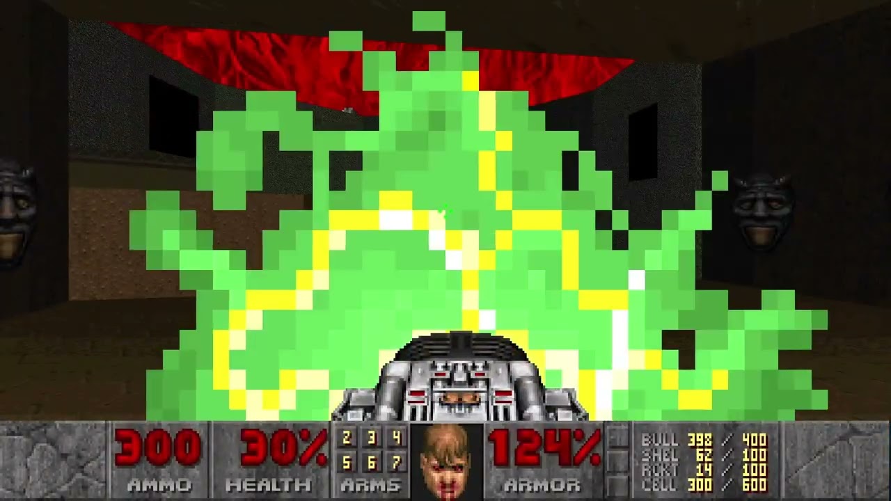 Doom 2 Map 23 Barrels O' Fun Gameplay