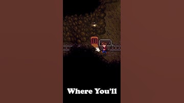 Entering The Quarry Before Repairing the Brigde - Stardew Valley #Shorts