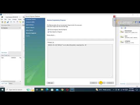 How we do Reverse Engineering in My SQL workbench UoS